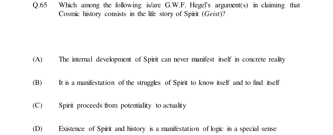 GATE 2024 XH-C4 question 65