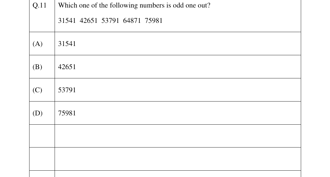 GATE 2025 XH-C4 question 11