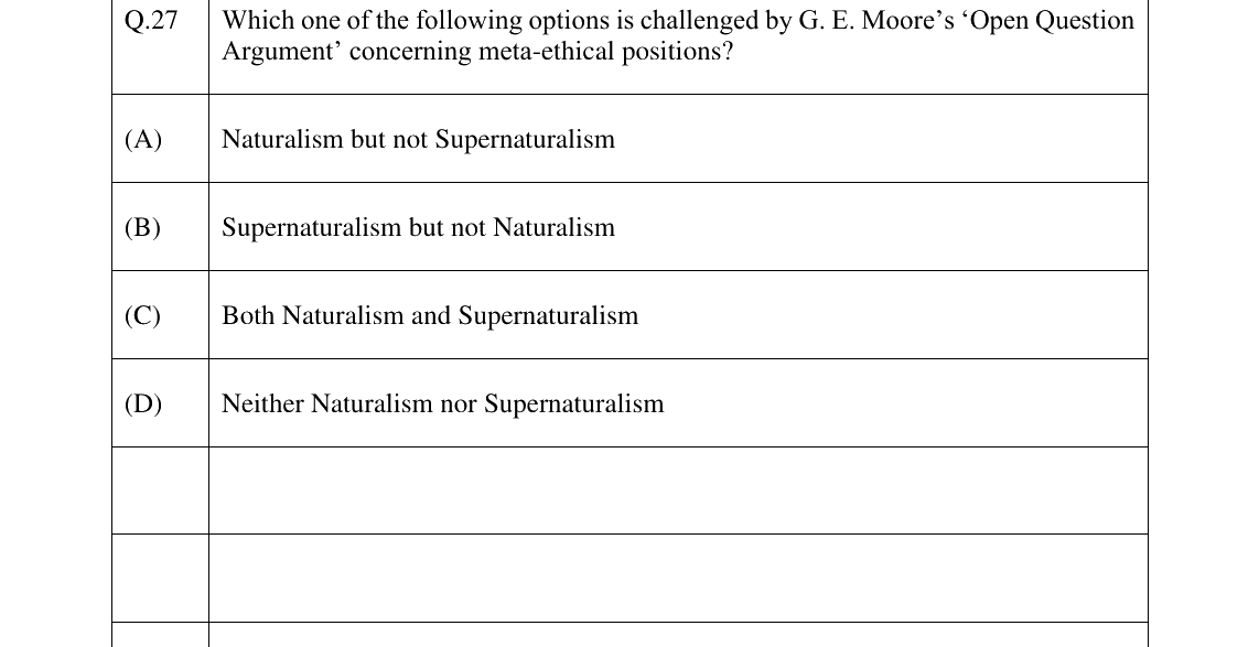 GATE 2025 XH-C4 question 27
