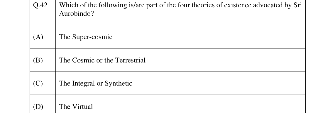 GATE 2025 XH-C4 question 42