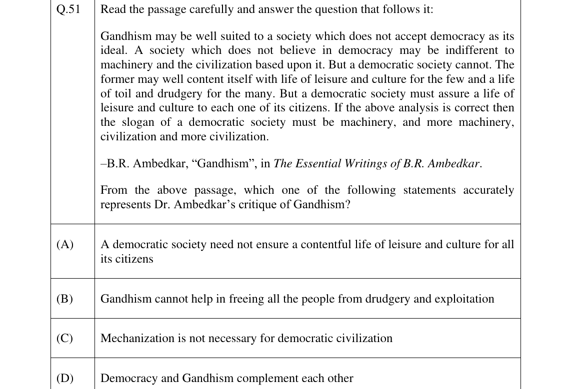 GATE 2025 XH-C4 question 51