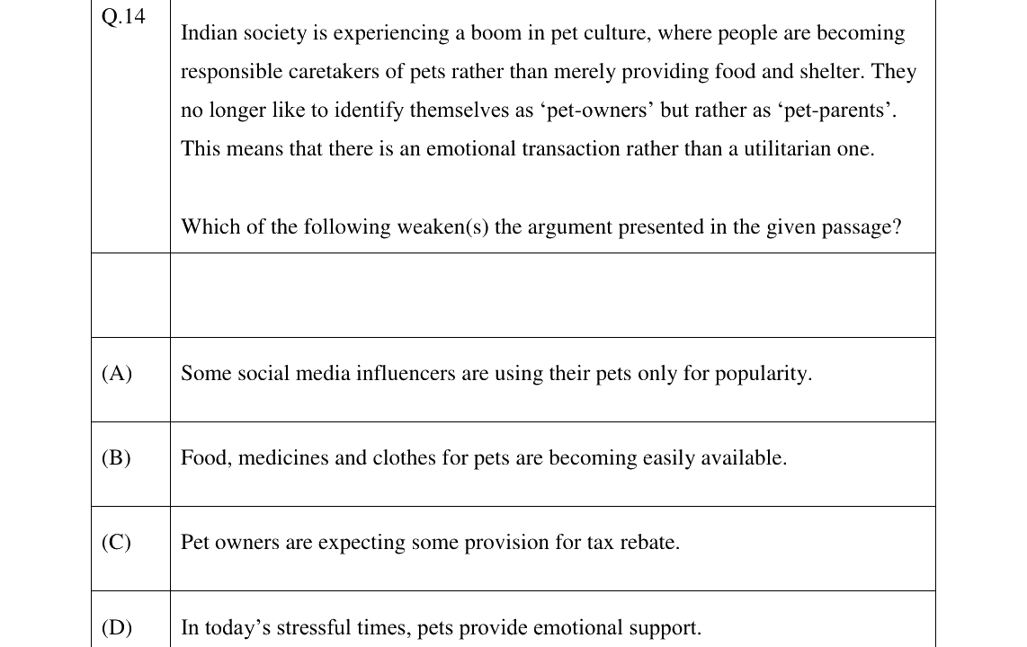 GATE 2026 XH-C4 question 14