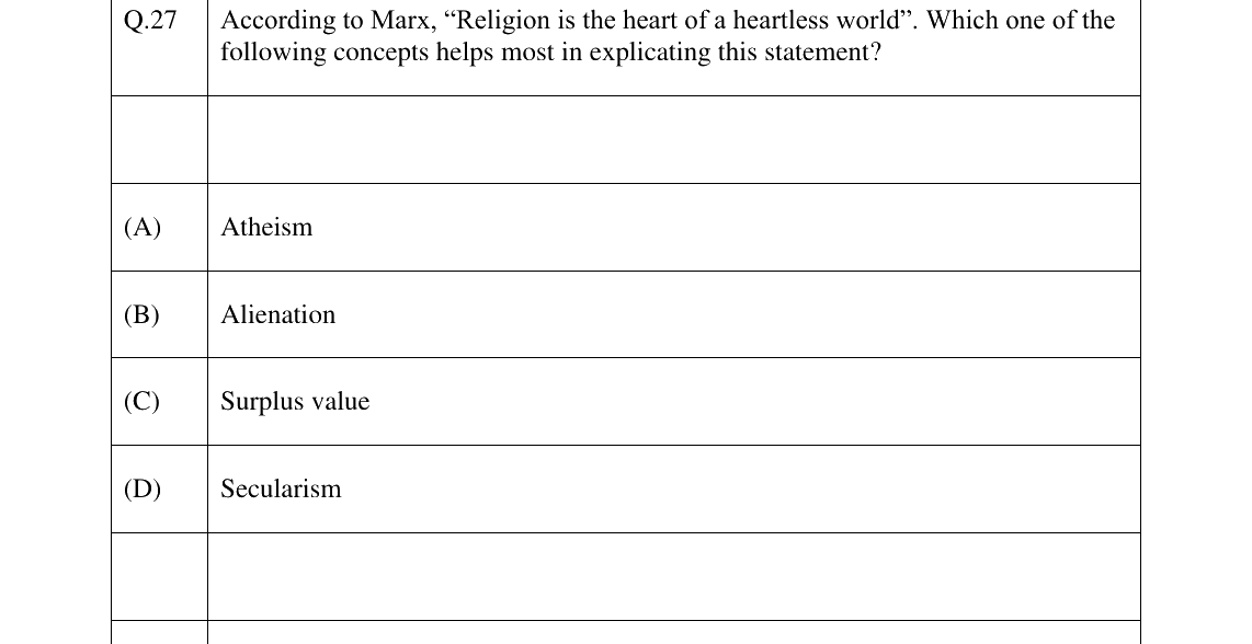 GATE 2026 XH-C4 question 27