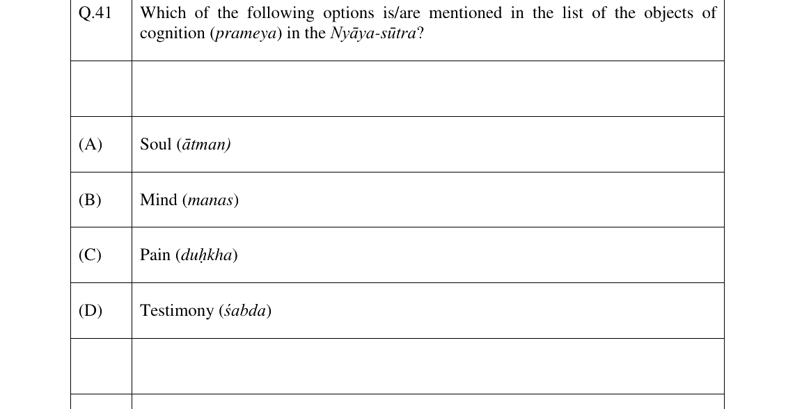 GATE 2026 XH-C4 question 41