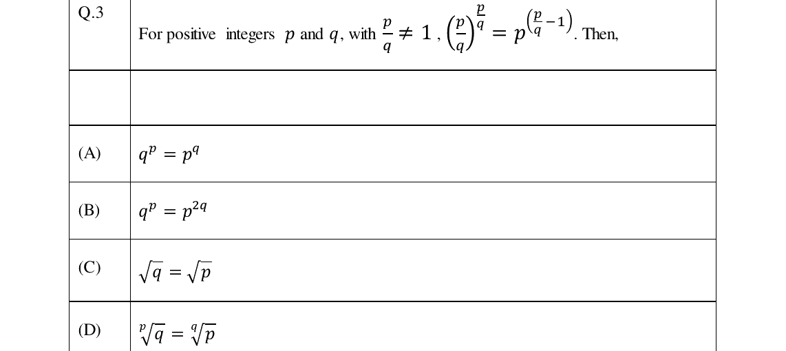 GATE 2024 XH-C5 question 3