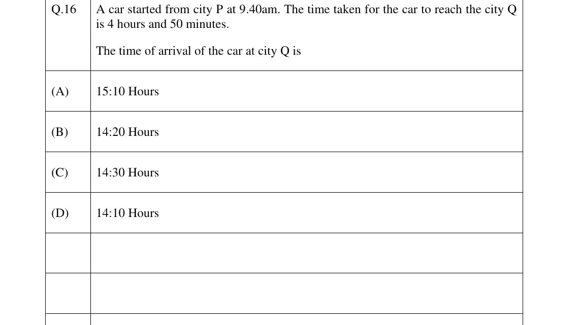 GATE 2025 XH-C5 question 16