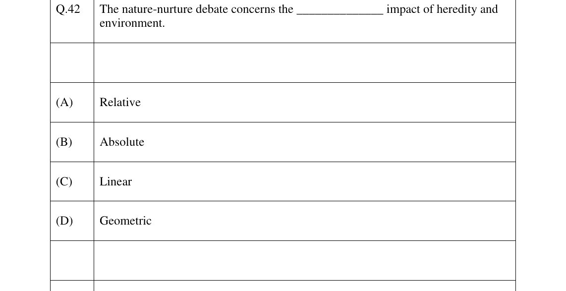 GATE 2026 XH-C5 question 42