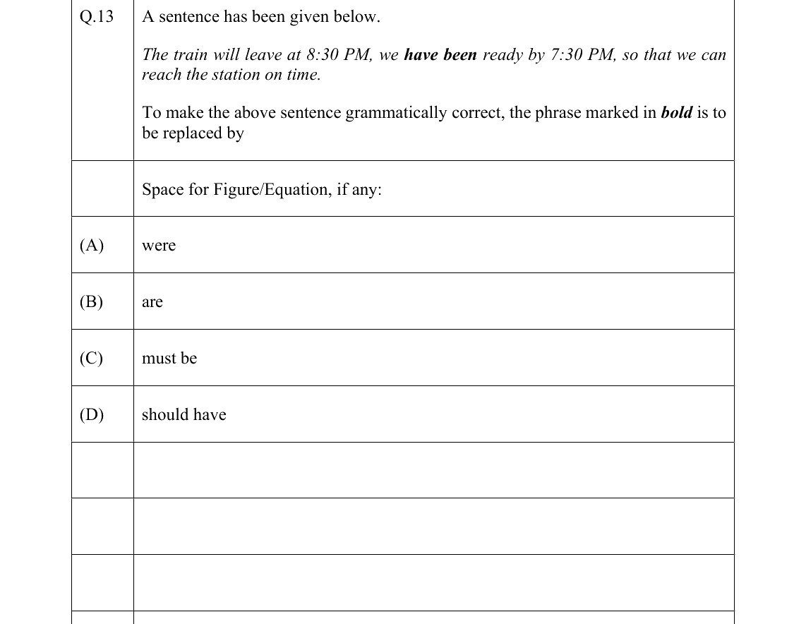 GATE 2022 XH-C6 question 13