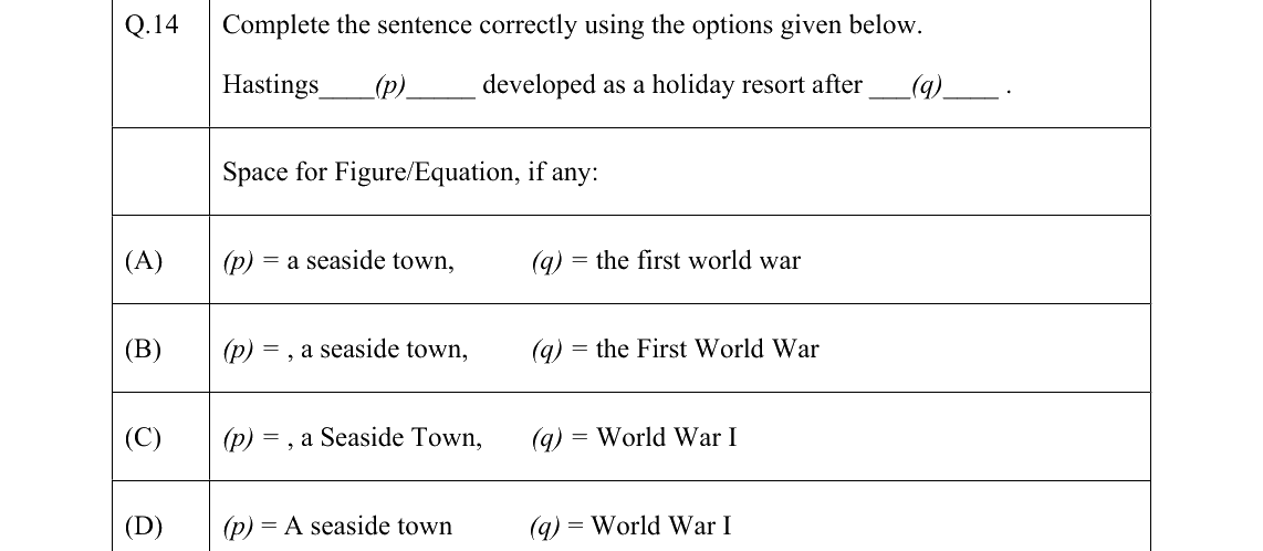 GATE 2022 XH-C6 question 14