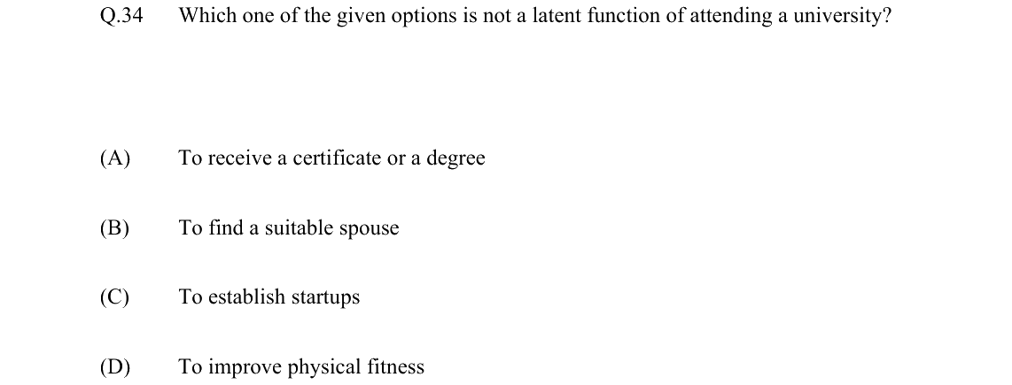 GATE 2022 XH-C6 question 34