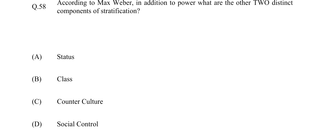 GATE 2022 XH-C6 question 58