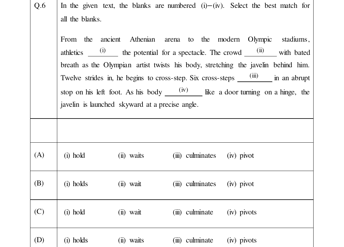 GATE 2024 XH-C6 question 6