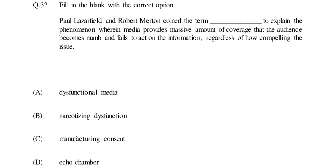 GATE 2024 XH-C6 question 32