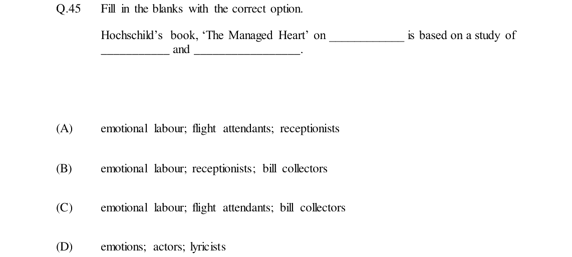 GATE 2024 XH-C6 question 45