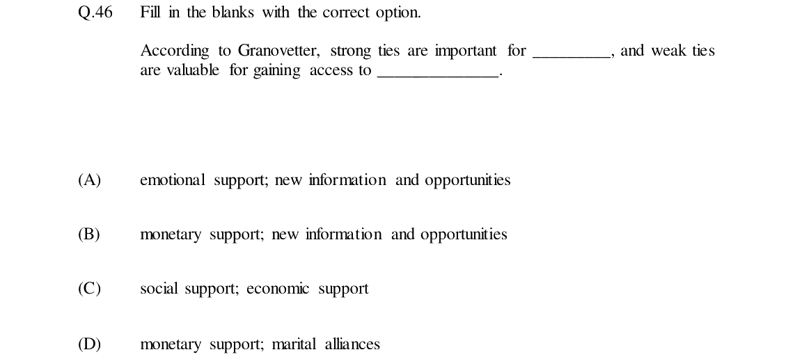 GATE 2024 XH-C6 question 46