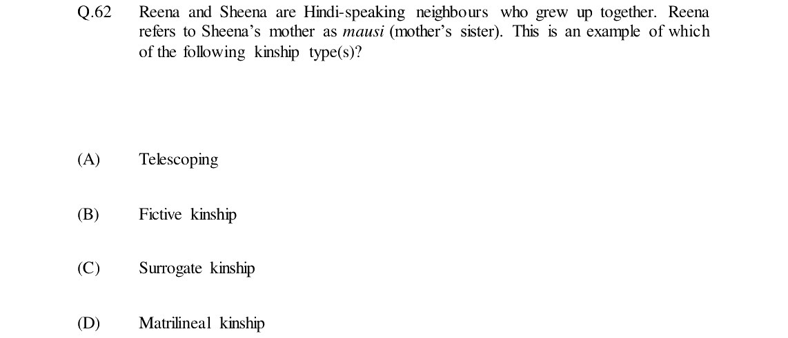GATE 2024 XH-C6 question 62