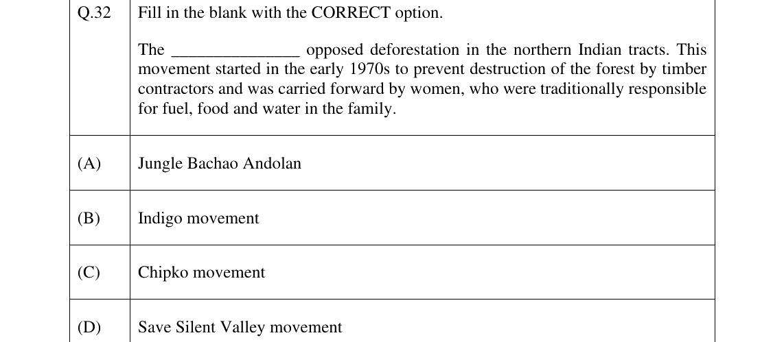 GATE 2025 XH-C6 question 32
