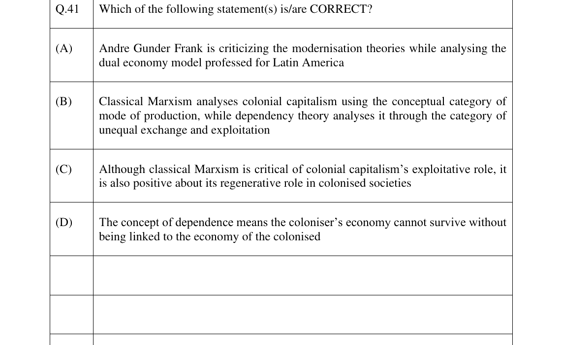 GATE 2025 XH-C6 question 41