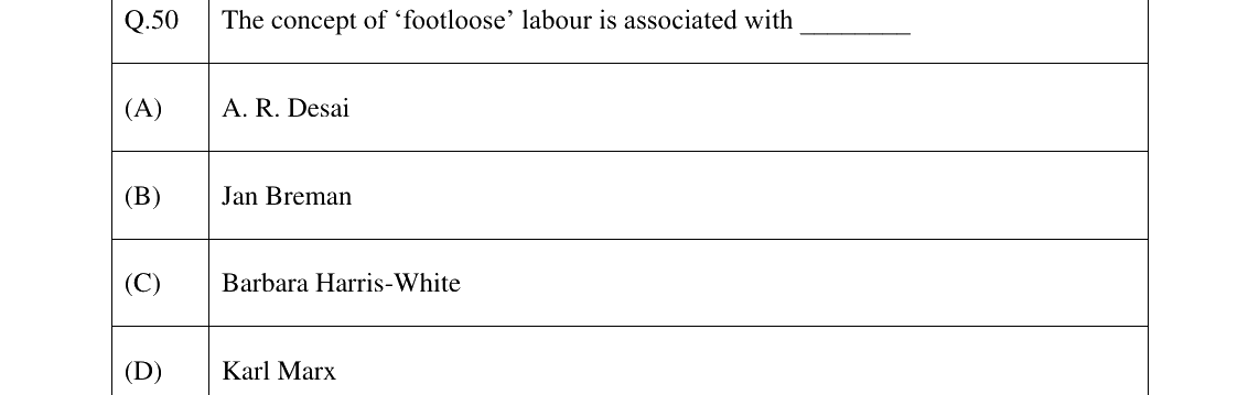 GATE 2025 XH-C6 question 50