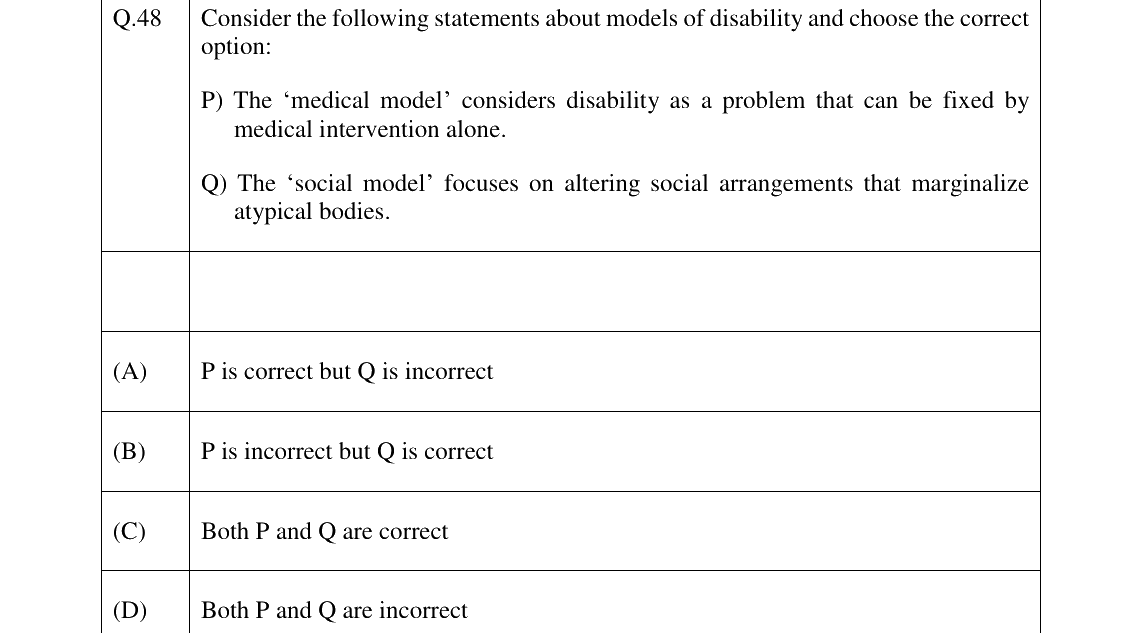 GATE 2026 XH-C6 question 48